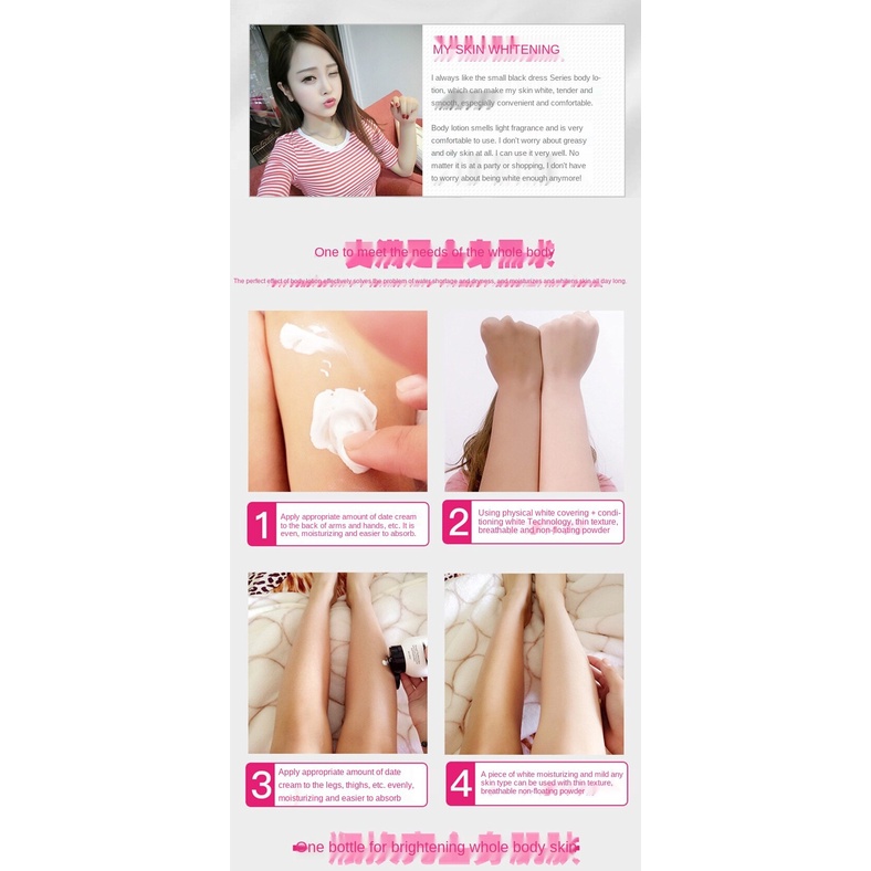 Lotion dưỡng thể làm trắng dưỡng ẩm lâu trôi hương thơm 150ml | BigBuy360 - bigbuy360.vn