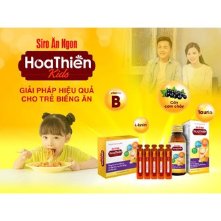 Siro ăn ngon hoa thiên, giải pháp hiệu quả cho bé biếng ăn