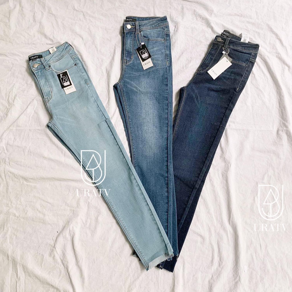 [FREESHIP - ẢNH CHÍNH CHỦ] Quần skinny jean 9 TẤC RÁCH ĐÙI