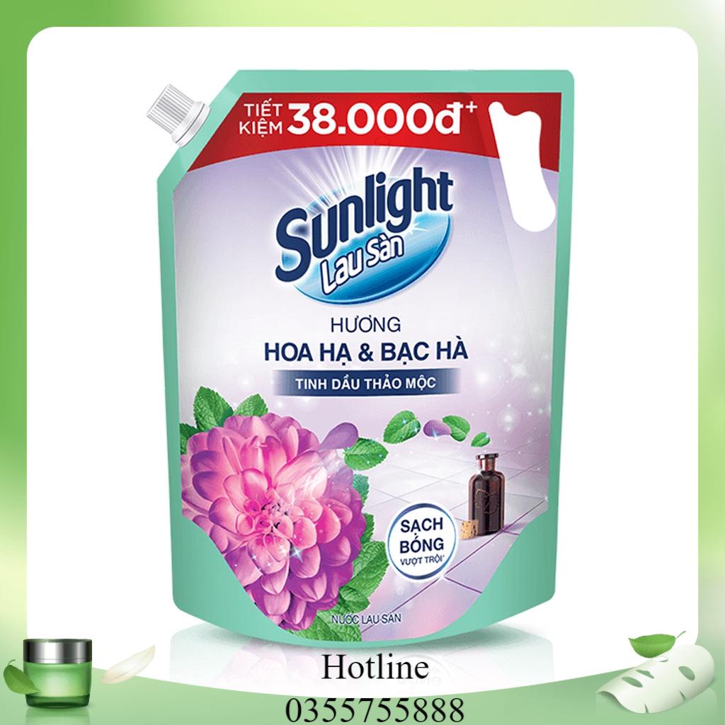 Nước Lau Sàn Sunlight Tinh Dầu Thảo Mộc Túi 3.6 Kg