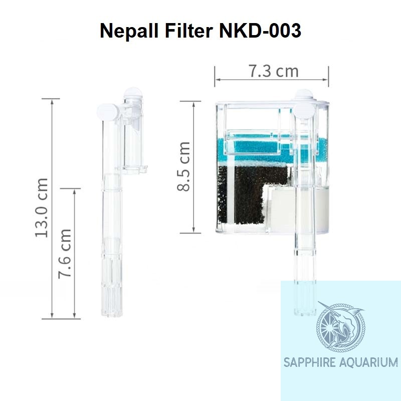 Máy lọc thác bể cá Nepall Filter