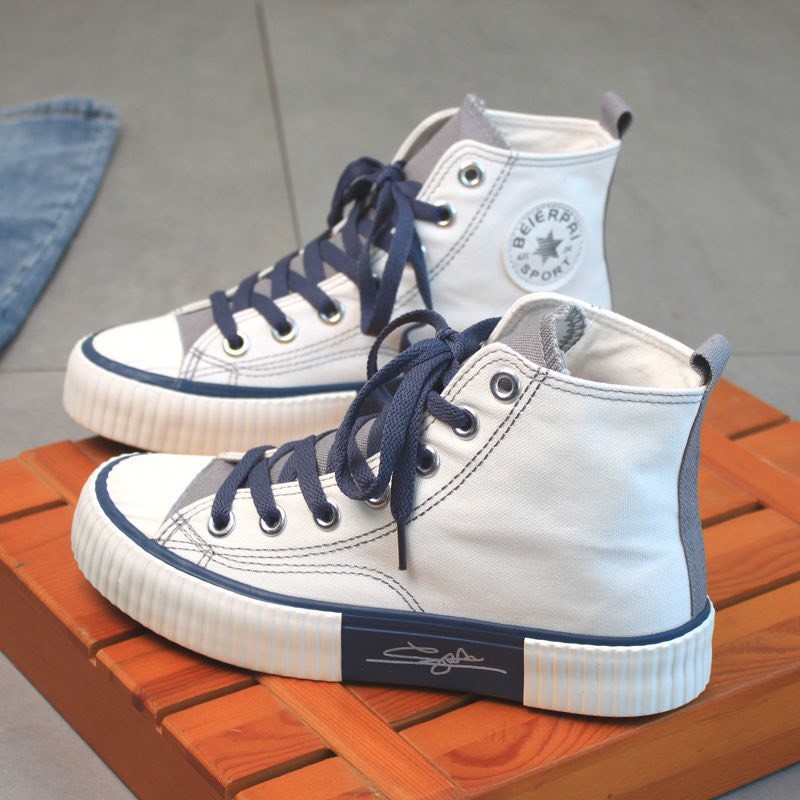 [Mã FAGREEN245 giảm tới 30K đơn 99K] (2 MÀU) giày thể thao nữ cao cổ chữ ký đế Ulzzang hót hít mã C-3 trẻ trung | BigBuy360 - bigbuy360.vn