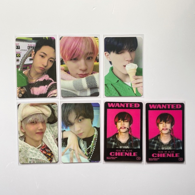 Thẻ ảnh photocard NCT Dream bộ ảnh Glitch Mode