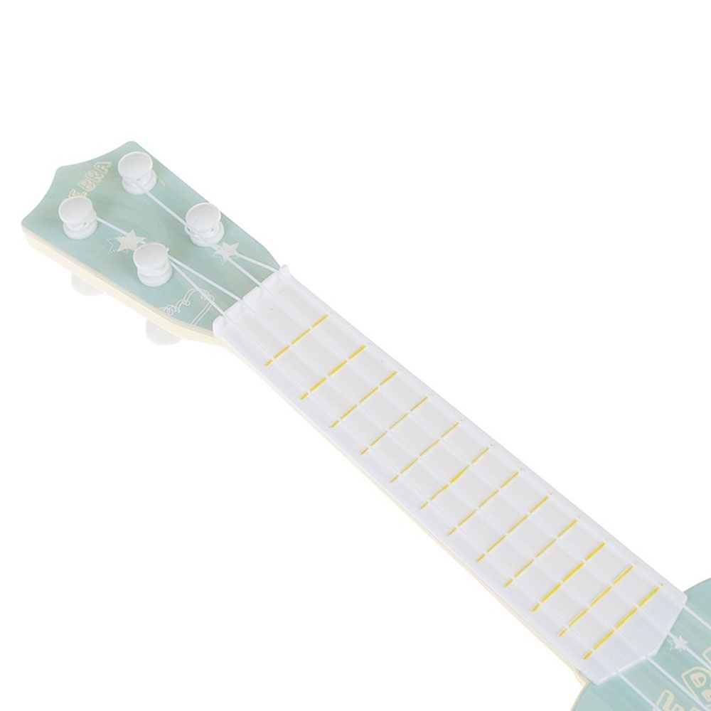 1 Đồ Chơi Đàn Ukulele Mini Họa Tiết Hoạt Hình Cho Bé