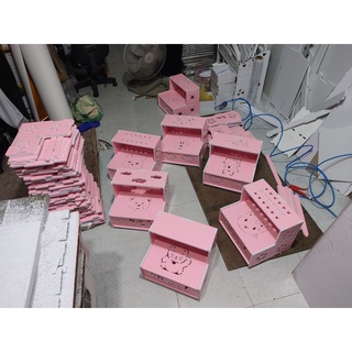 (PVC Foam) kệ chân Nail hello kitty không ngăn