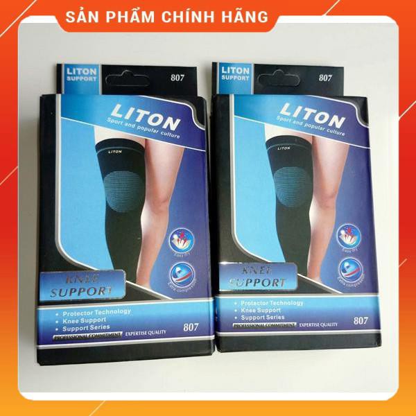 Combo 2 Băng quấn bảo vệ đầu gối dài cao cấp Liton 807 chính hãng