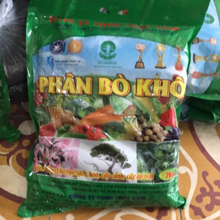 Phân bò khô