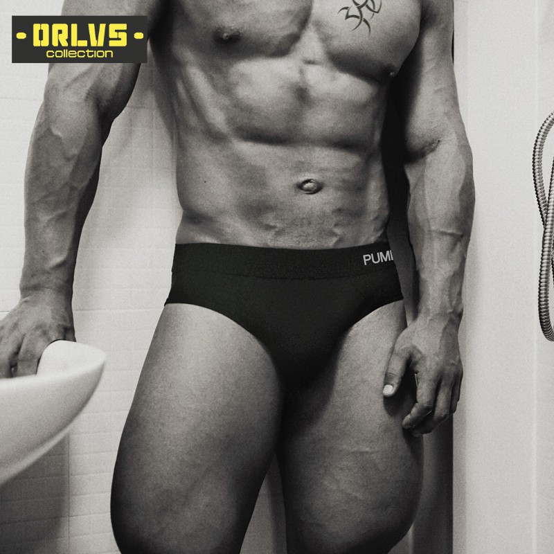 ORLVS Quần lót thoáng khí lưng thấp cho nam Pu002
