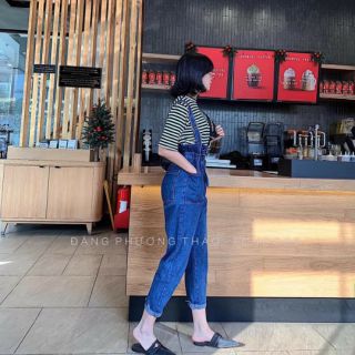 Quần yếm bò