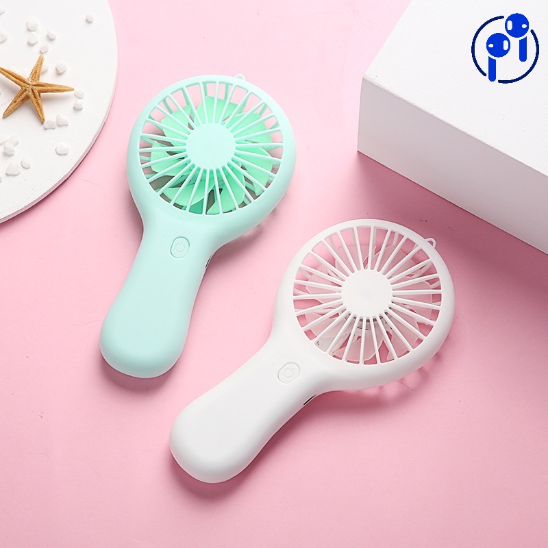 Quạt Làm Mát Cầm Tay/Để Bàn 4 Màu Đa Năng Có Đế