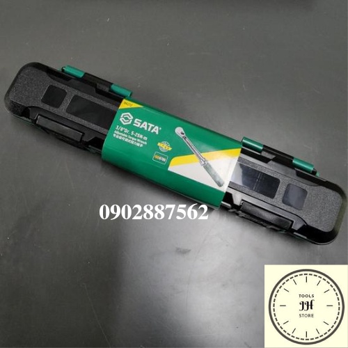 Cần siết chỉnh lực cơ 3/8 5-25 N.m Sata 96212 (cần nổ chỉnh lực)