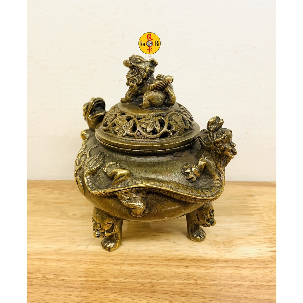 Lư Trầm Lân - Vật Phẩm Đồng Thờ Cúng