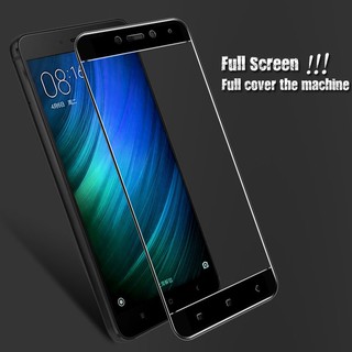 Kính cường lực toàn màn hình và vải lau cho Xiaomi Redmi Note 4 Note4