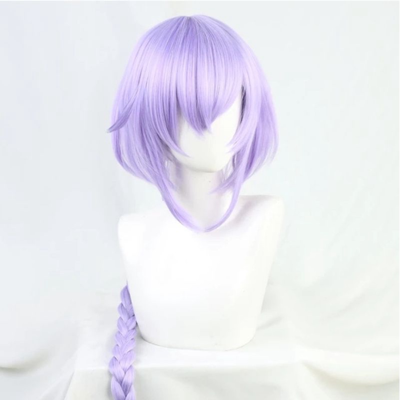 [Sẵn] Wig/tóc giả Qiqi - Genshin Impact màu tím [Miu Cosplay]