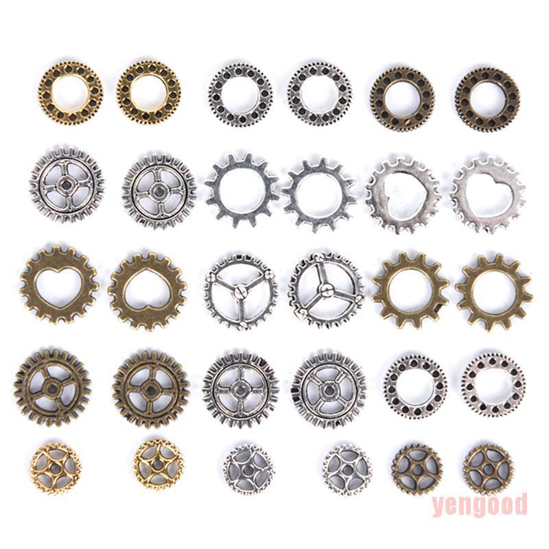 100 Phụ kiện bánh răng mini làm đồ trang phụ kiện thủ công