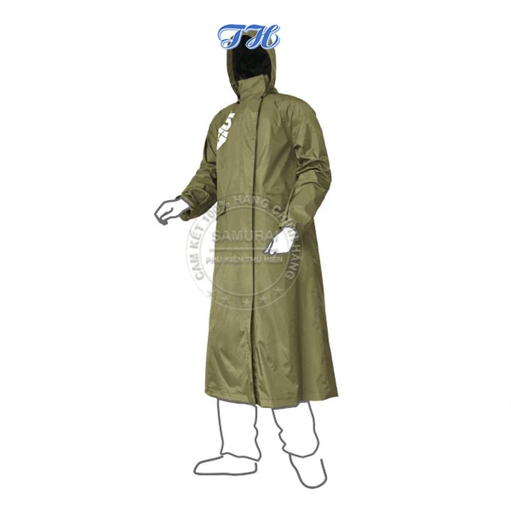 Áo mưa givi GCO01 G-COAT RAINCOAT chống thấm nước cực tốt hàng chính hãng