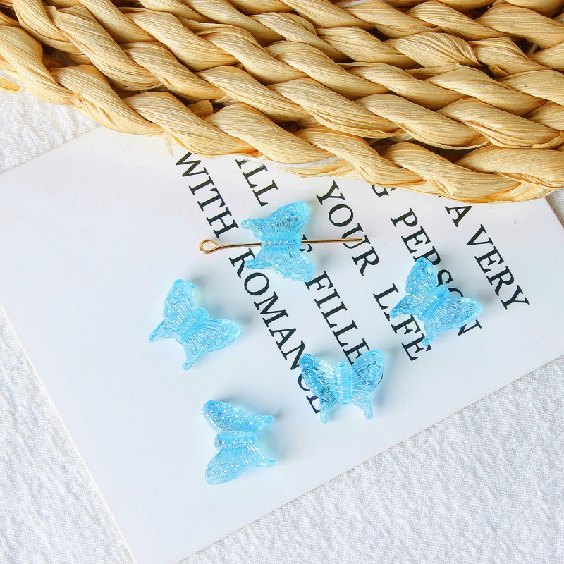 Set 10 Phụ Kiện Làm Trang Sức Hình Bướm Xinh Xắn