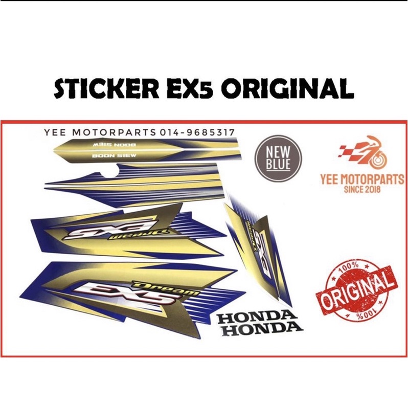 Tem Dream EX5 hàng zin chính hãng Malaysia