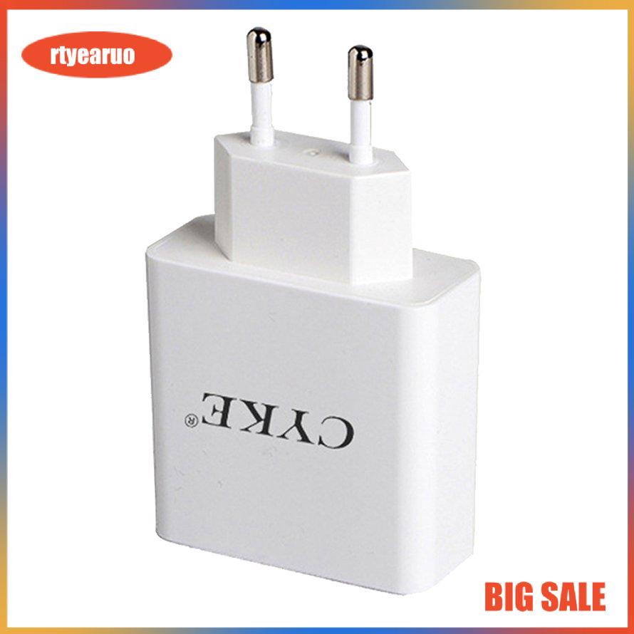 Sạc nhanh USB sạc điện thoại di động CYKE 3 Bộ sạc EU Bộ sạc nhanh thông minh 5V3A cho điện thoại di động