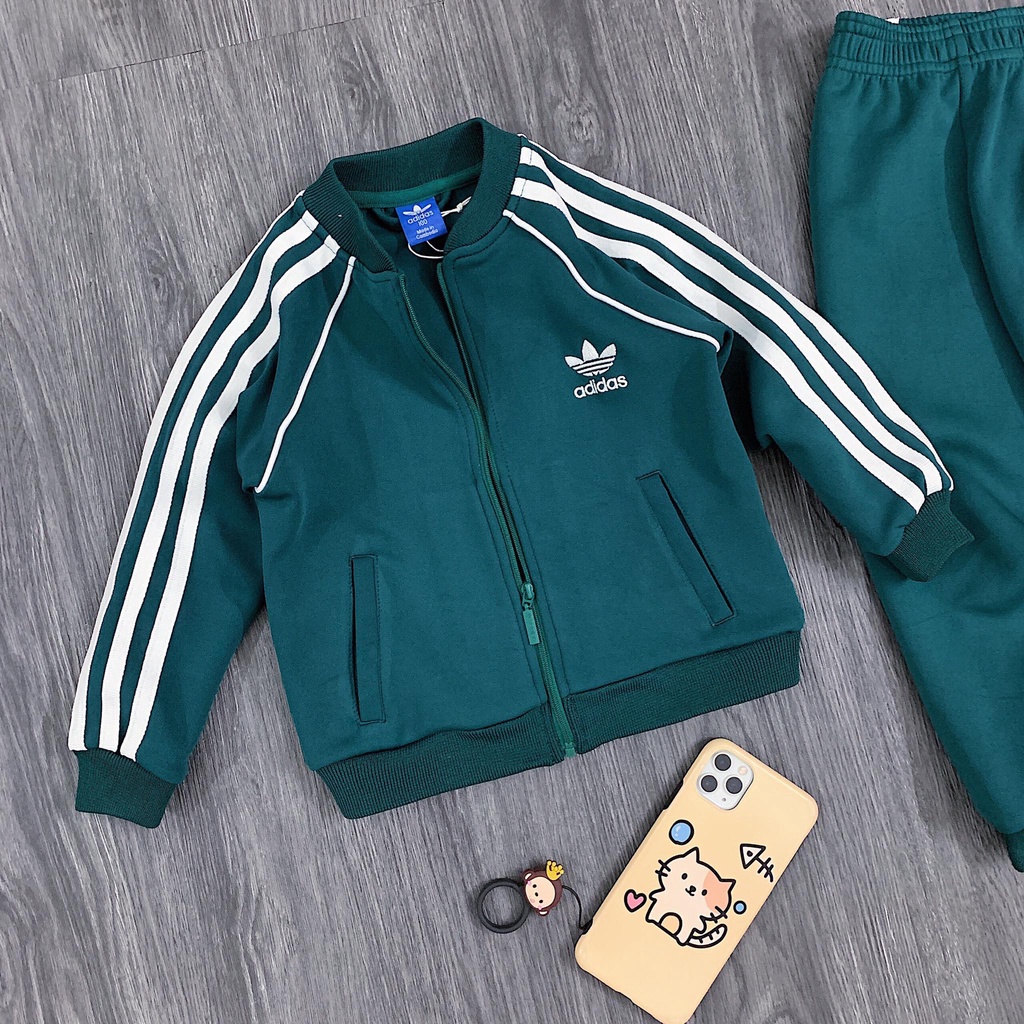 Quần áo bé trai, bộ thể thao thu đông adi.das