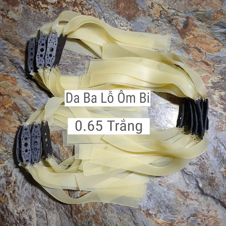 5 Dây ná cao su, thun ná chính hãng precise 0.65mm độ chính xác cao, siêu bền deal cực hấp dẫn
