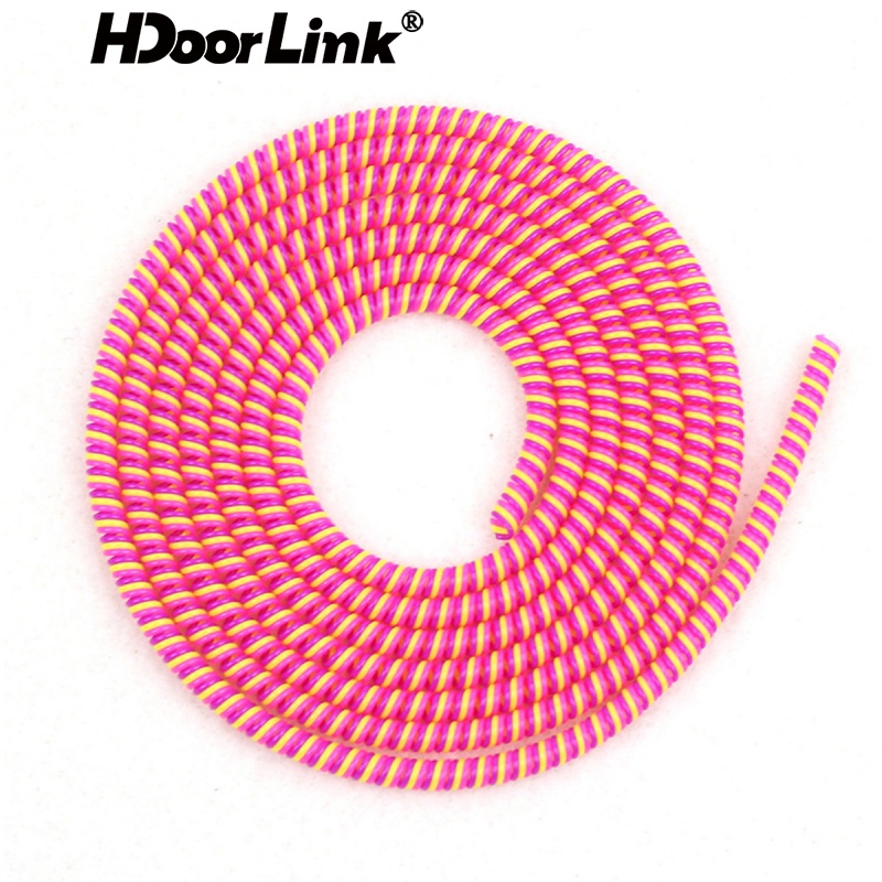 Dây bảo vệ cáp sạc HdoorLink chống gãy đầy màu sắc cho iProduct Android