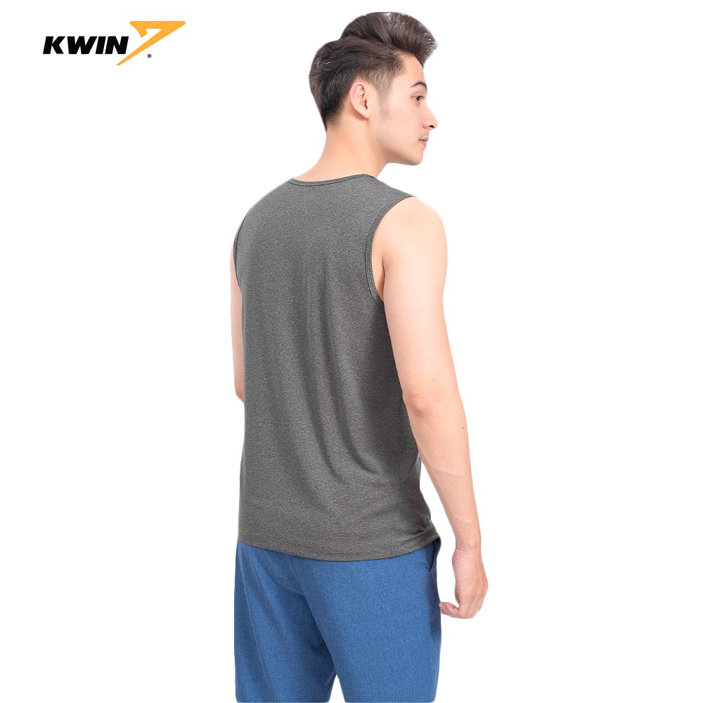 Áo tanktop nam Kwin KTT001S9 thiết kế khỏe khoắn thoải mái khi vận động.