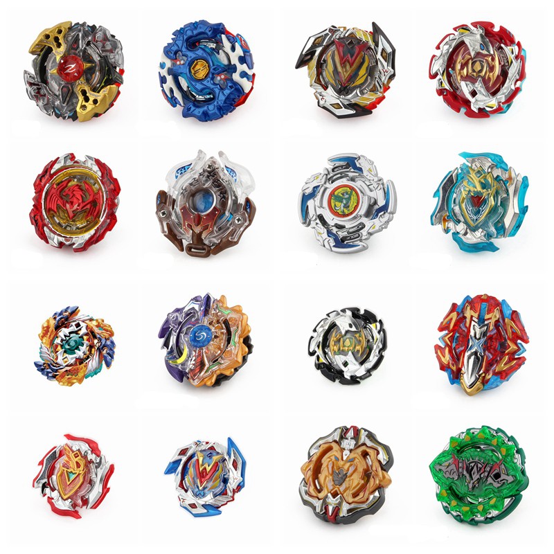 16 kiểu mới Đồ chơi trò chơi hàng đầu Burst Beyblade cho trẻ em không có trình khởi chạy