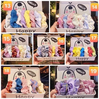 Dây buộc tóc , cột tóc scrunchies nhiều hình dễ thương << Quà tặng >>