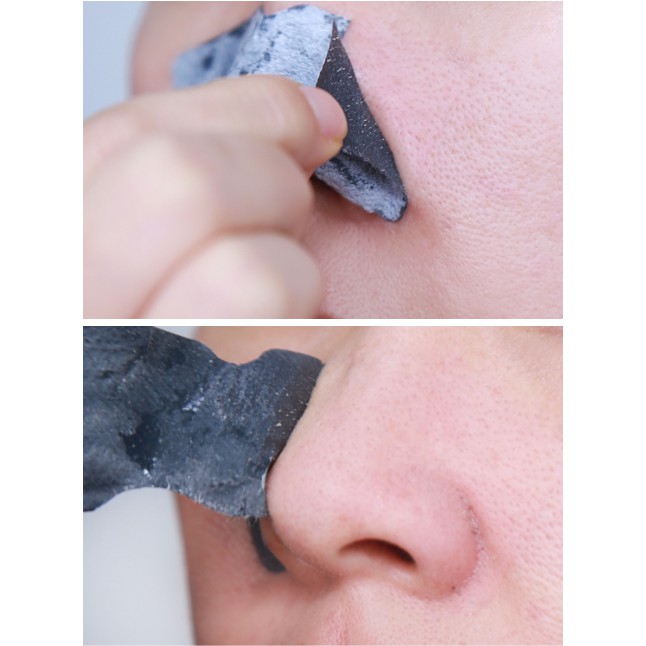 Miếng Dán Lột Mụn Đầu Đen Hatherine Pore Clear Black Mild Nose Strip | BigBuy360 - bigbuy360.vn