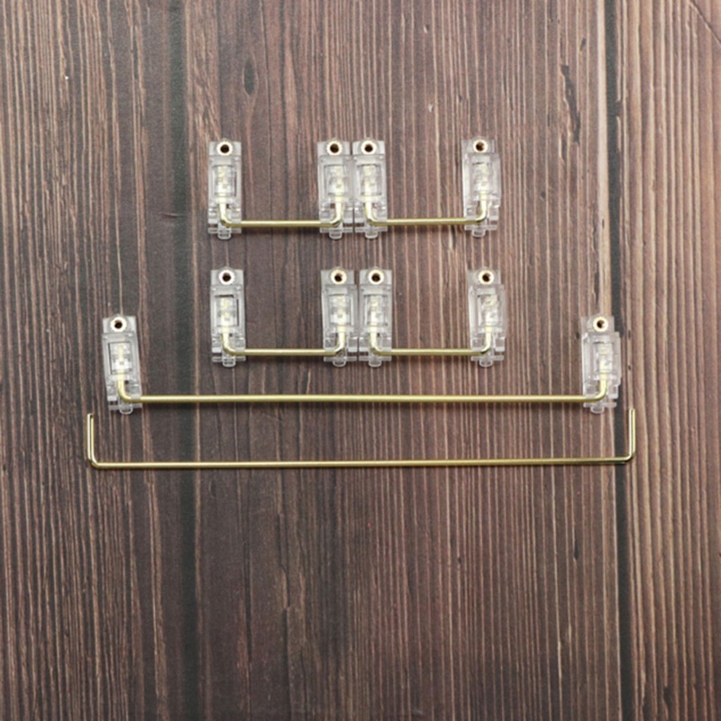 Bộ Ổn Định Bàn Phím Cơ 2u 6.25u Mạ Vàng PCB btsg V2