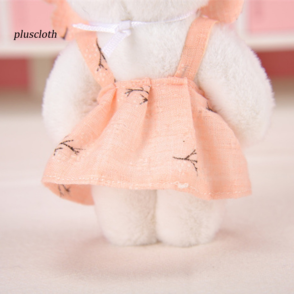 Móc Khóa Hình Thỏ Nhồi Bông Dễ Thương