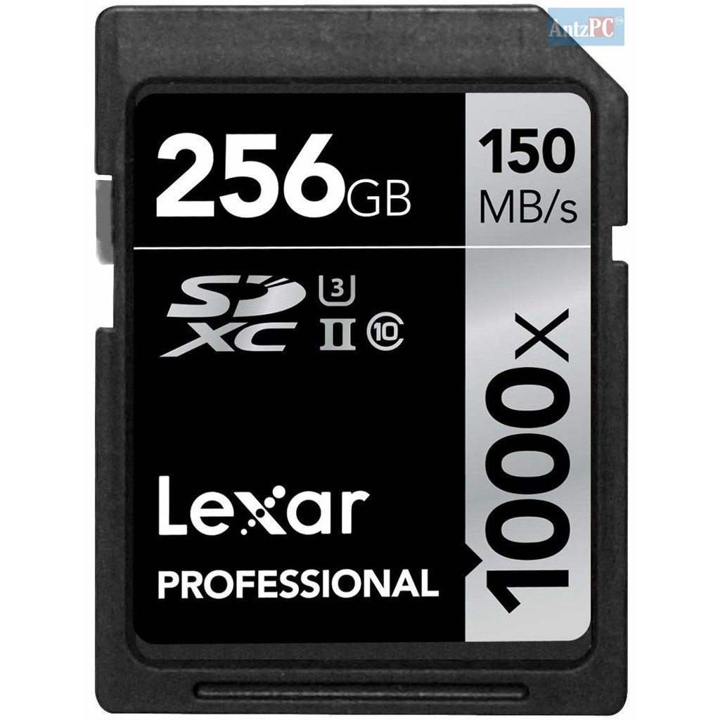 Thẻ Nhớ Lexar Professional 1000x 256GB SDXC UHS-II Class 10[Hàng nhập khẩu US]