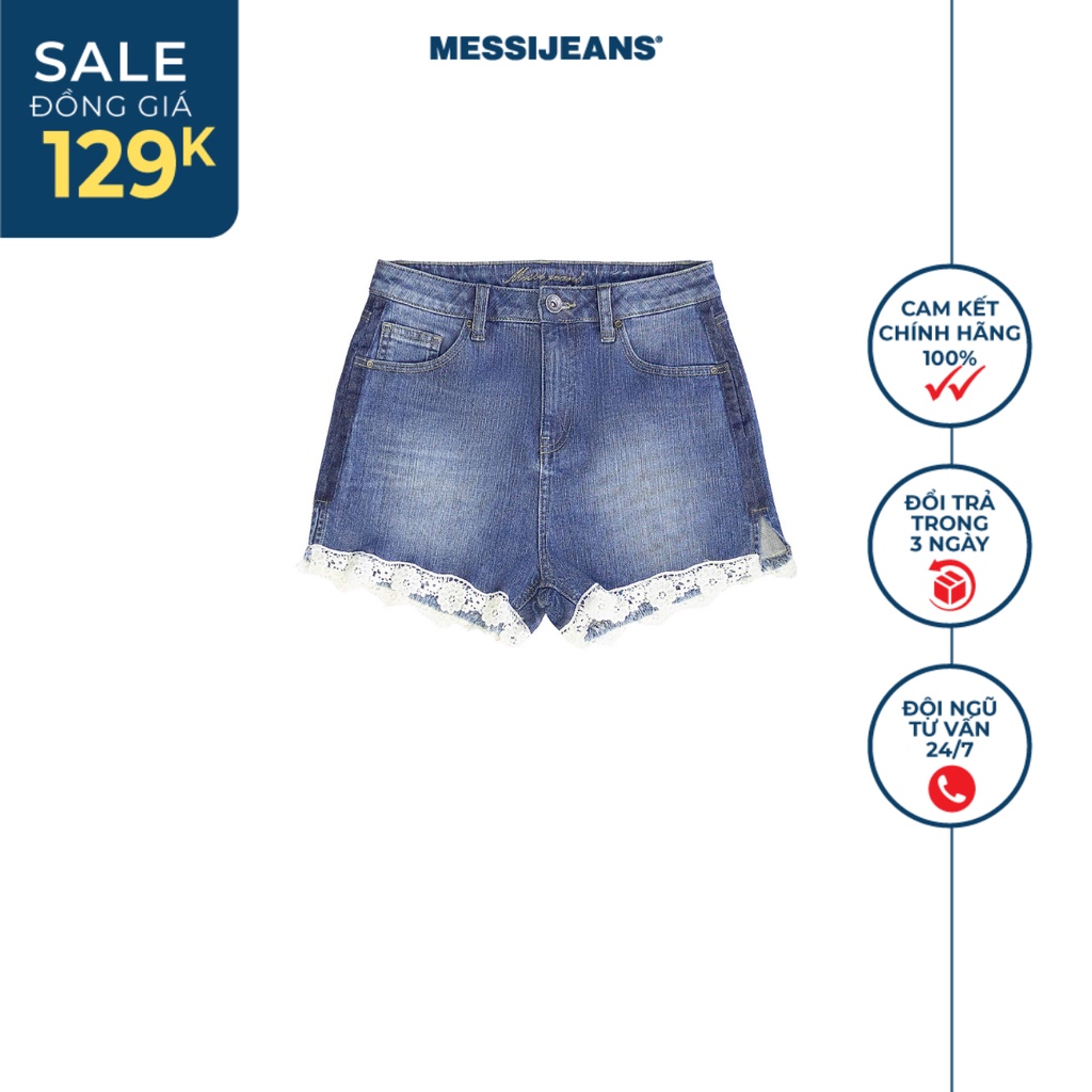 Quần short jeans nữ MESSI SJW-729-18