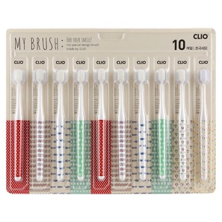 Set 10 bàn chải clio - hàn quốc