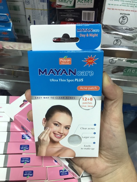 Miếng dán mụn MAYAN CARE 20+4 Miếng