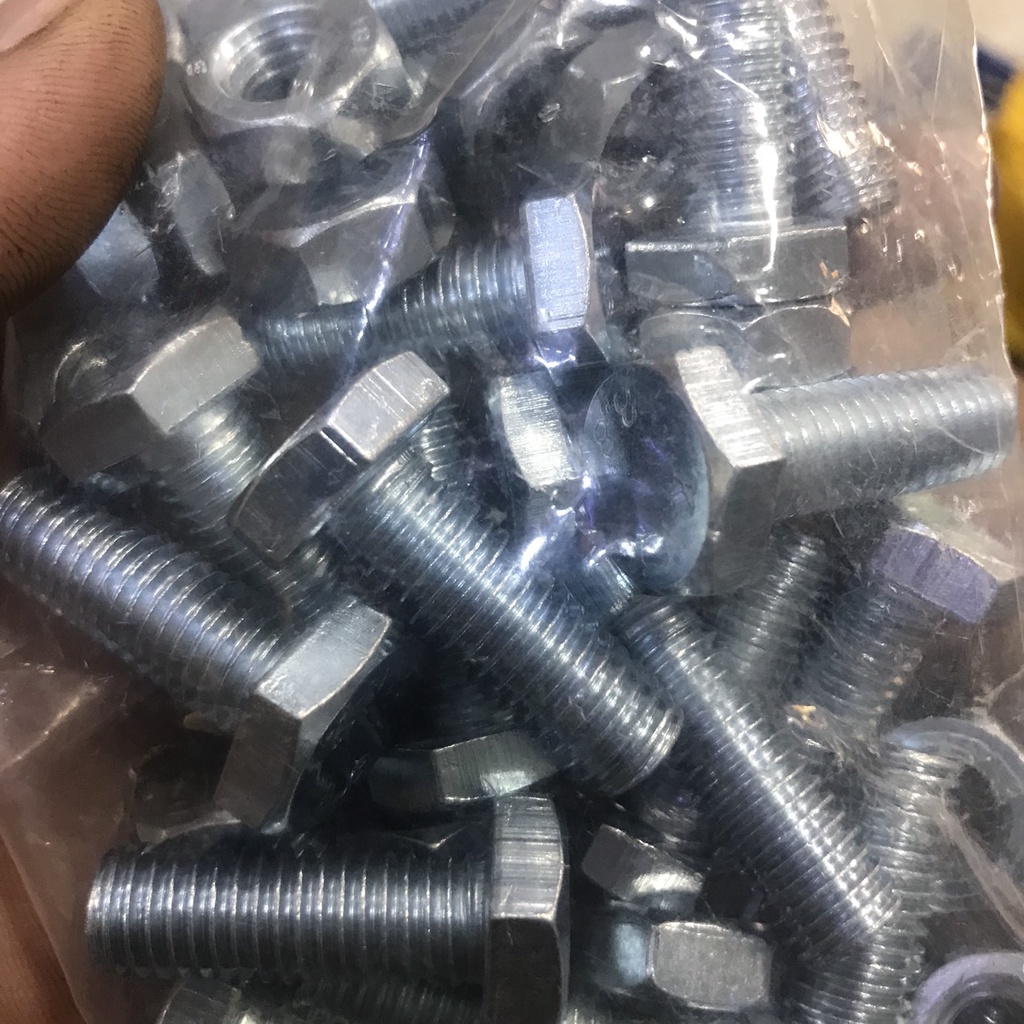 BULON 10Li nhìu cỡ  mạ kẽm