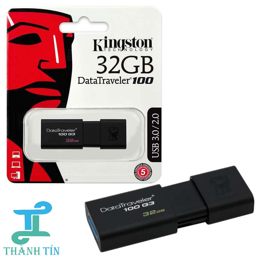 USB cứu hộ Kingston 32GB 3.0 chính hãng bảo hành 5 năm | BigBuy360 - bigbuy360.vn