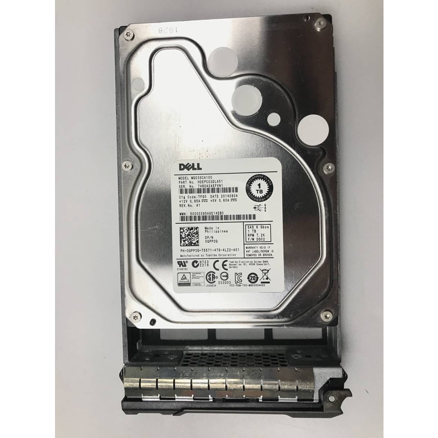 Ổ cứng máy chủ DELL 6TB SAS 6Gbps 7.2K HDD 3,5 inch