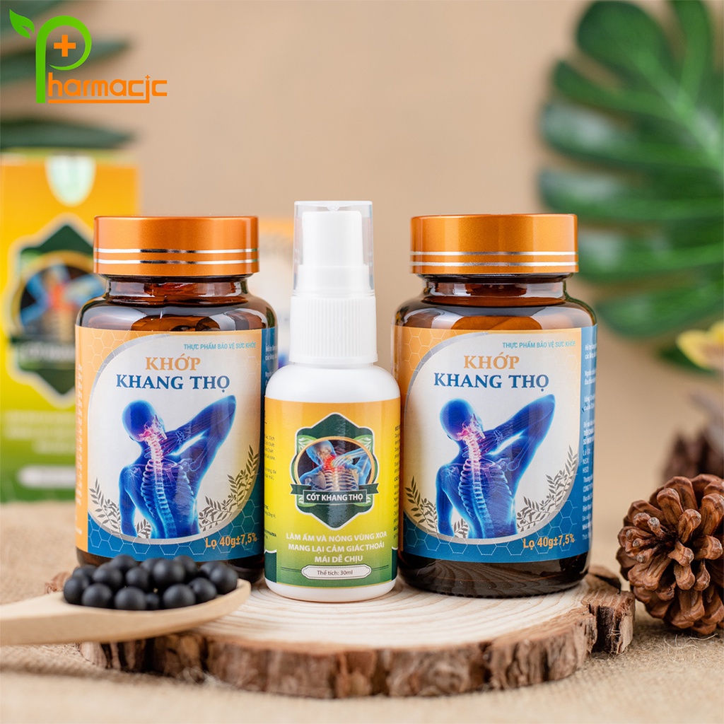 Combo 2 Khớp KHANG THỌ Chính Hãng và 1 Cốt KHANG THỌ - Giải Pháp Cho Người Bệnh Xương Khớp
