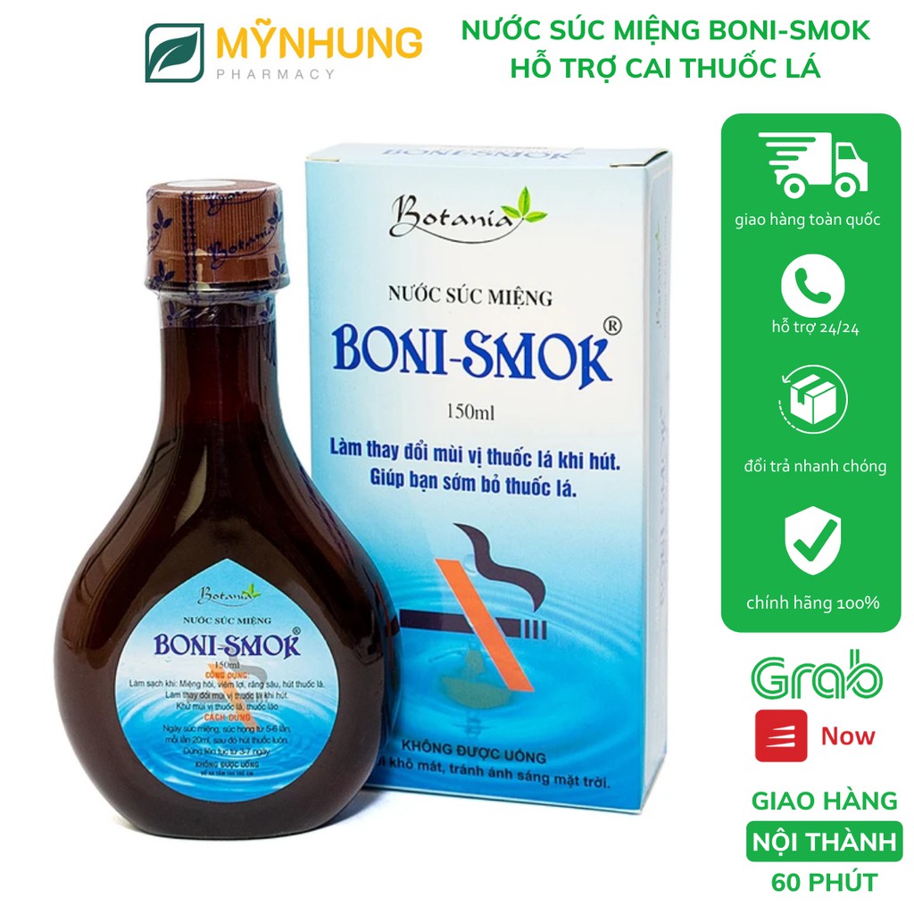 BONI-SMOK NƯỚC SÚC MIỆNG CHO NAM GIỚI