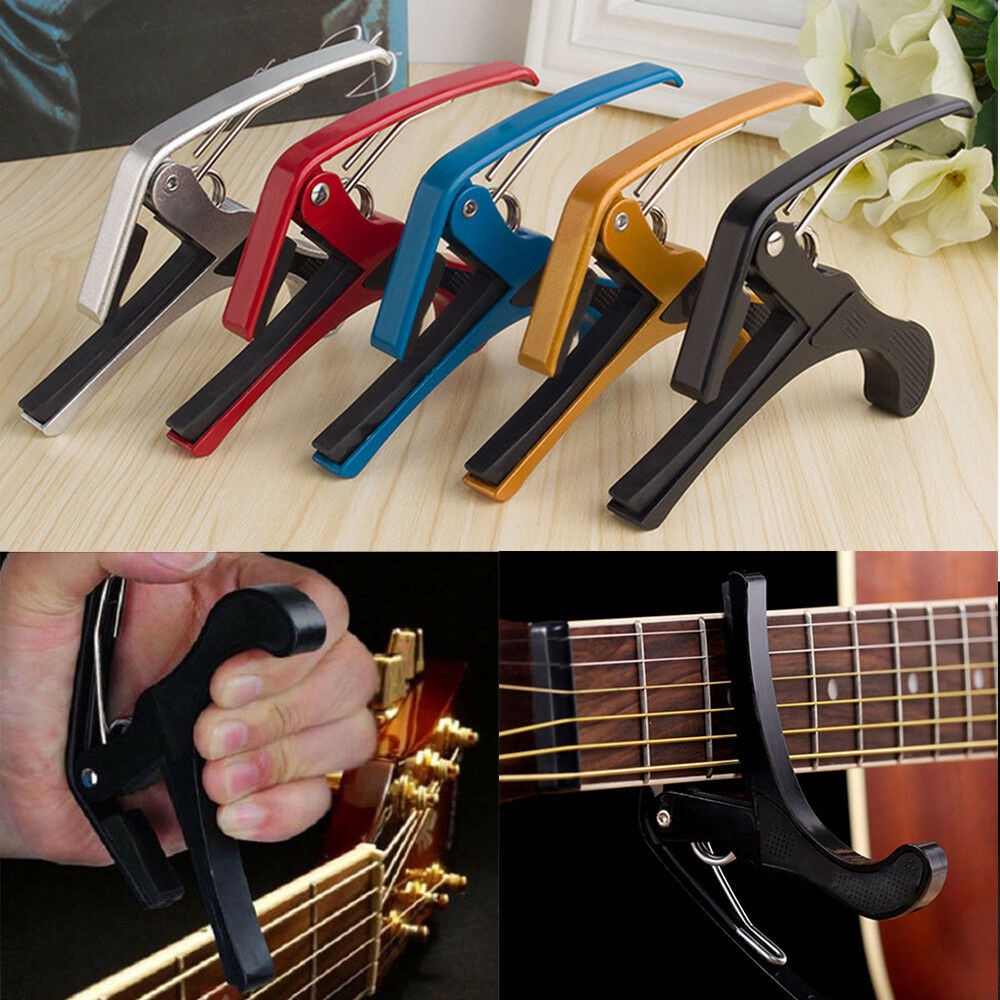 Capo Đàn Guitar Chống Rè, Rung Tuyệt Đối - Phù Hợp Cho Classic, Aucostic, Ukulele