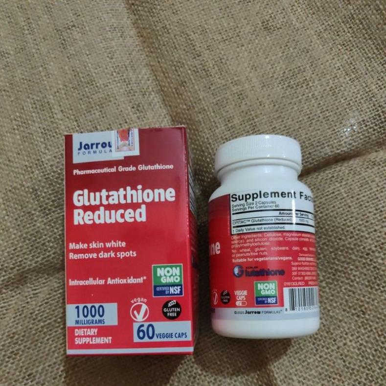 Viên uống trắng da GLUTATHION 1000mg Làm trắng da