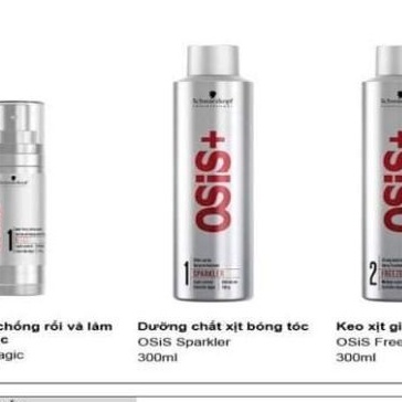 Gôm xịt bóng tóc  Osis+ 1 Sparkler 300ml, gôm xịt bóng osis, Osis+ 1 Sparkler 300ml
