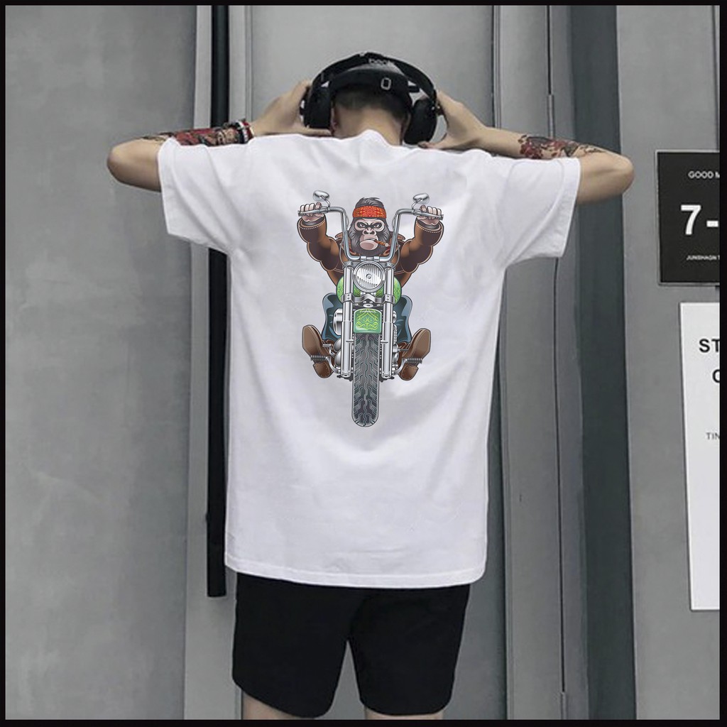 Áo Thun Unisex Vải Cotton Ngắn Tay Hình ĐƯỜI ƯƠI CUTE