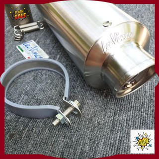 Lon Pô LeoVince bac Nhập khẩu Inox 304