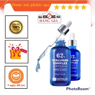 Histolab 62% Hyaluron complex ampoule tinh chất dưỡng ẩm da,căng bóng da HISTOLAB  DƯỢC MỸ PHẨM SPA