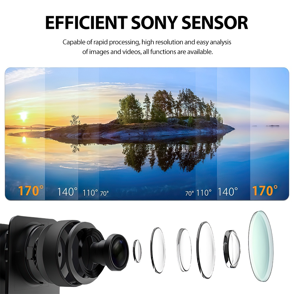 Camera Hành Trình Kết Nối Wifi, Camera Hành trình chống nước chống rung 4K Sports Ultra HD DV Độ Phân Giải 1080P Sắc Nét | BigBuy360 - bigbuy360.vn