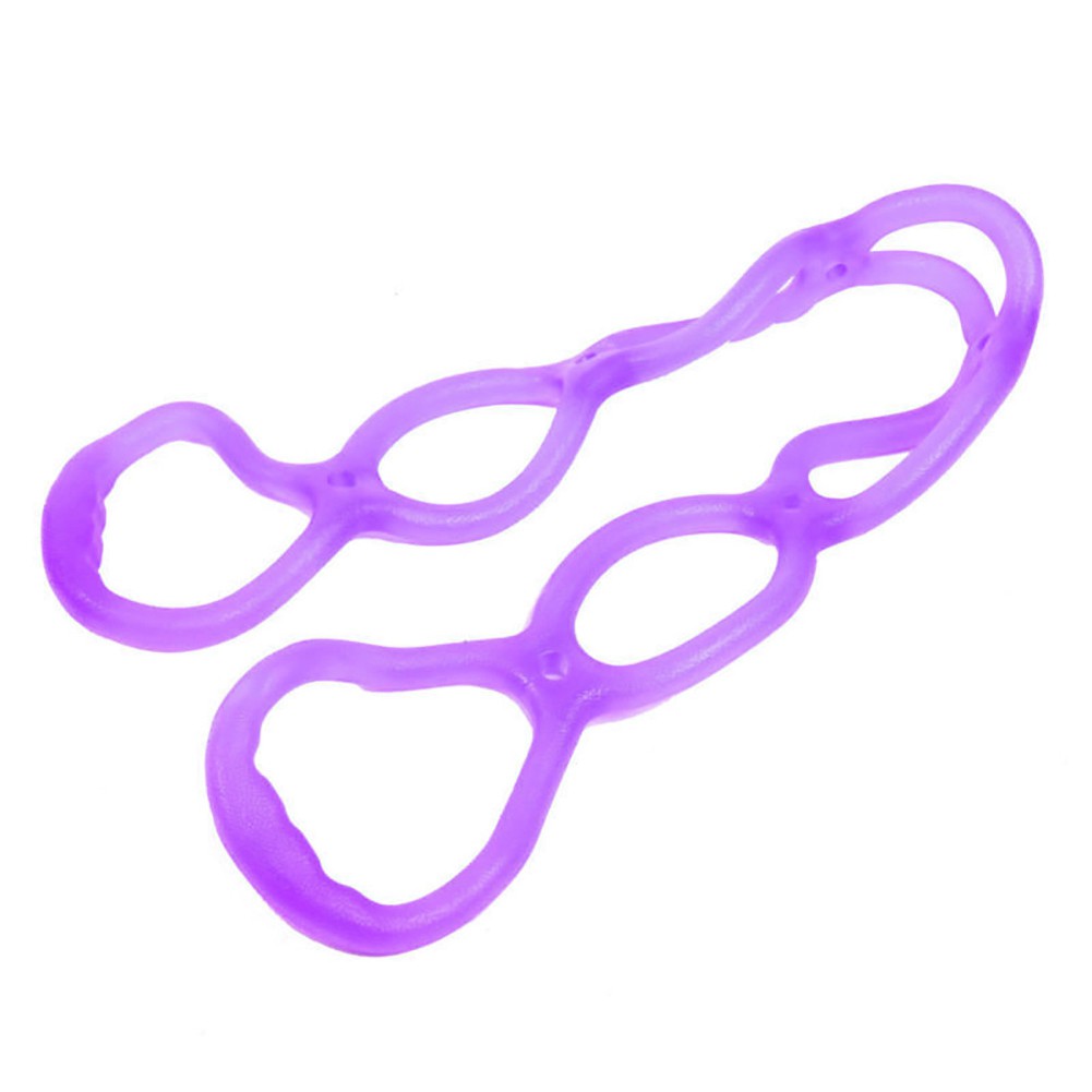 Dây Kháng Lực Tập Yoga 7 Lỗ Bằng Silicone Co Giãn