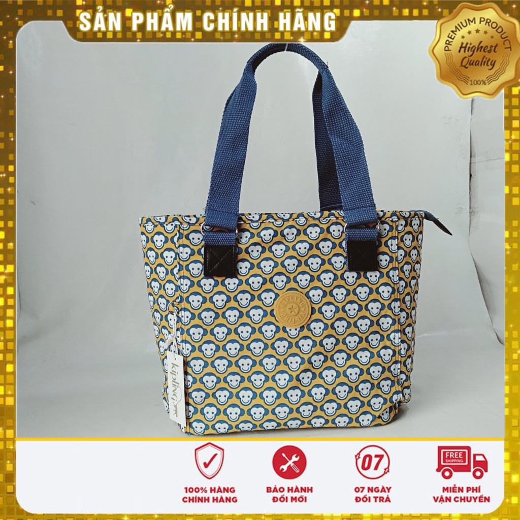 KIPLING Túi xách vuông đi làm 29cm*30cm vải dù siêu nhẹ, chống thấm nước, dễ dàng vệ sinh vết bẩn